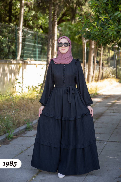 kiraz kumaş elbise 1985